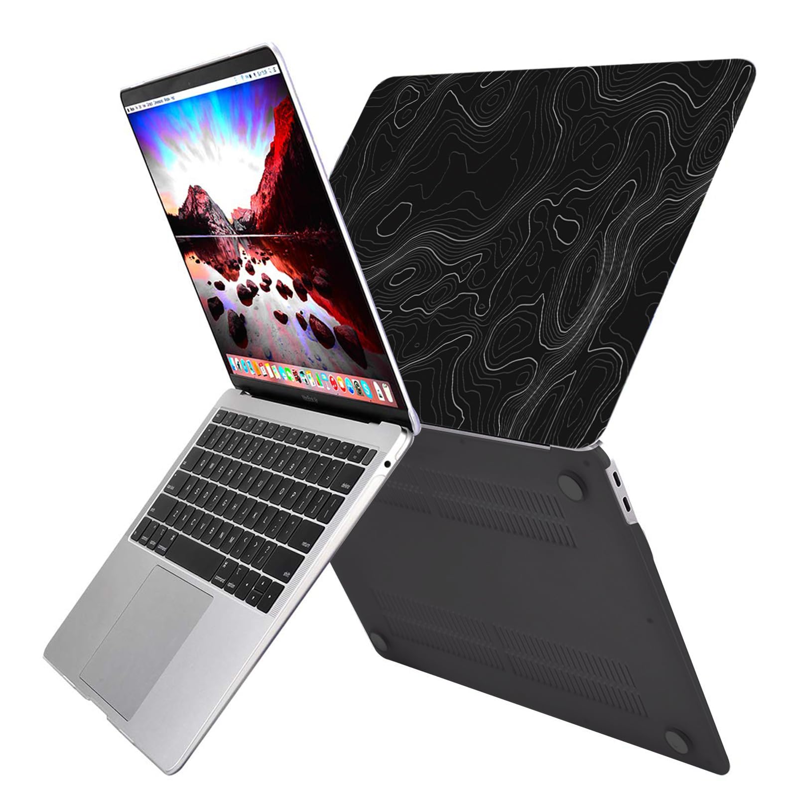 T Tersely Case For MacBook Air 13 Inch Case 2022 2020 2019 2018 Release - View #3