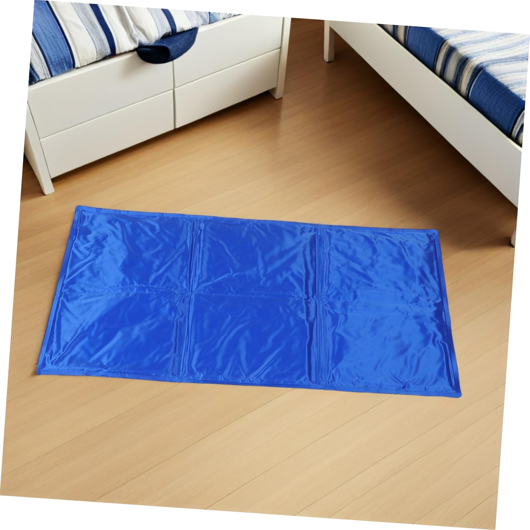 Garneck Tappetino Refrigerante per Cani in Gel Blu per Estate | Copertura in Spugna, Leggero e Facile da Trasportare, per Qualsiasi Ambiente