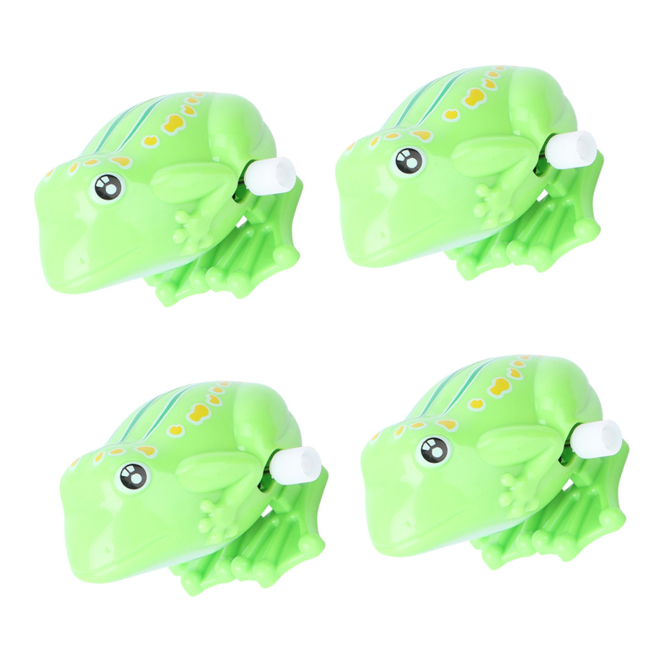 Amazon.com: Vaguelly Clockwork Frog Toy - 4 Pcs Wind-up Bouncing