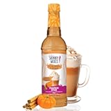 Jordan's Skinny Syrups Sugar Free Coffee Syrup, Pumpkin Spice Flavor Drink Mix, Zero Calorie Flavoring for Chai Latte, Protein Shake, Food & More, Gluten Free, Keto Friendly, 25.4 Fl Oz, 1 Pack