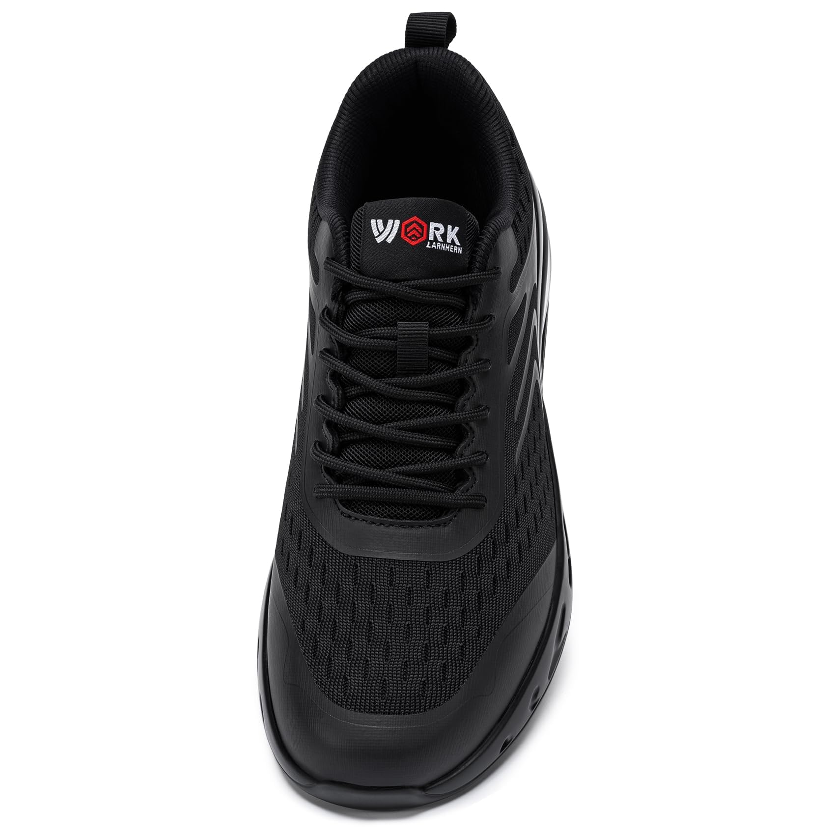 LARNMERN Chaussures Cuisine Homme Antidérapantes Chaussures de Travail Respirant Baskets de Chef Hôpitaux Légères Fitness Sneakers Mode Décontractée,Noir 42.5 EU