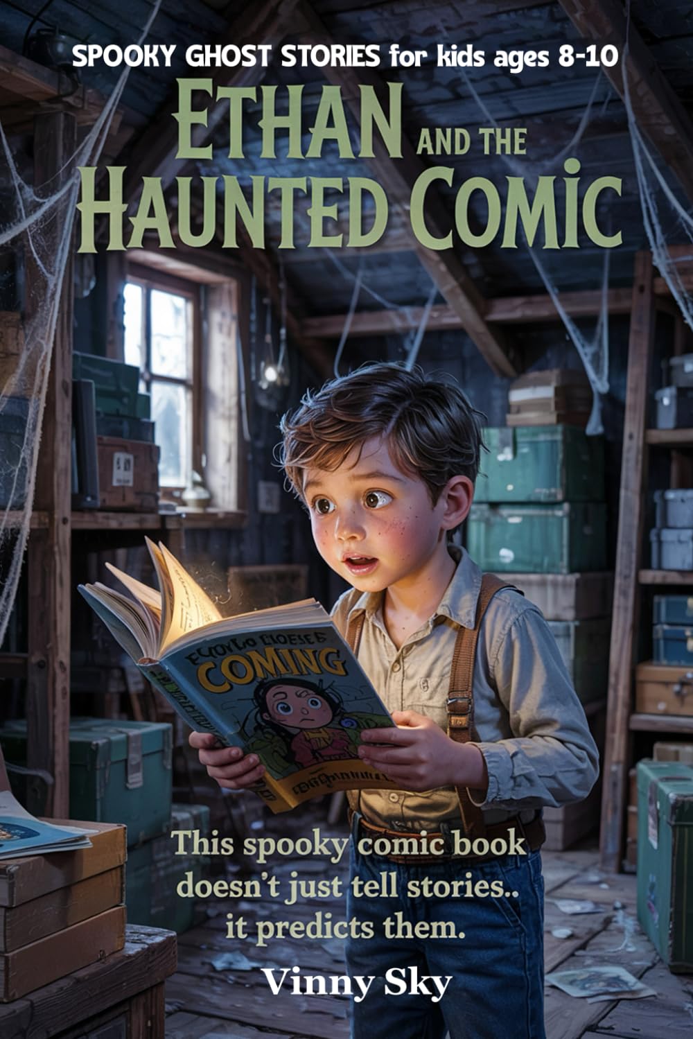 Ethan and the Haunted Comic: Spooky Ghost Stories for Kids Ages 8–10