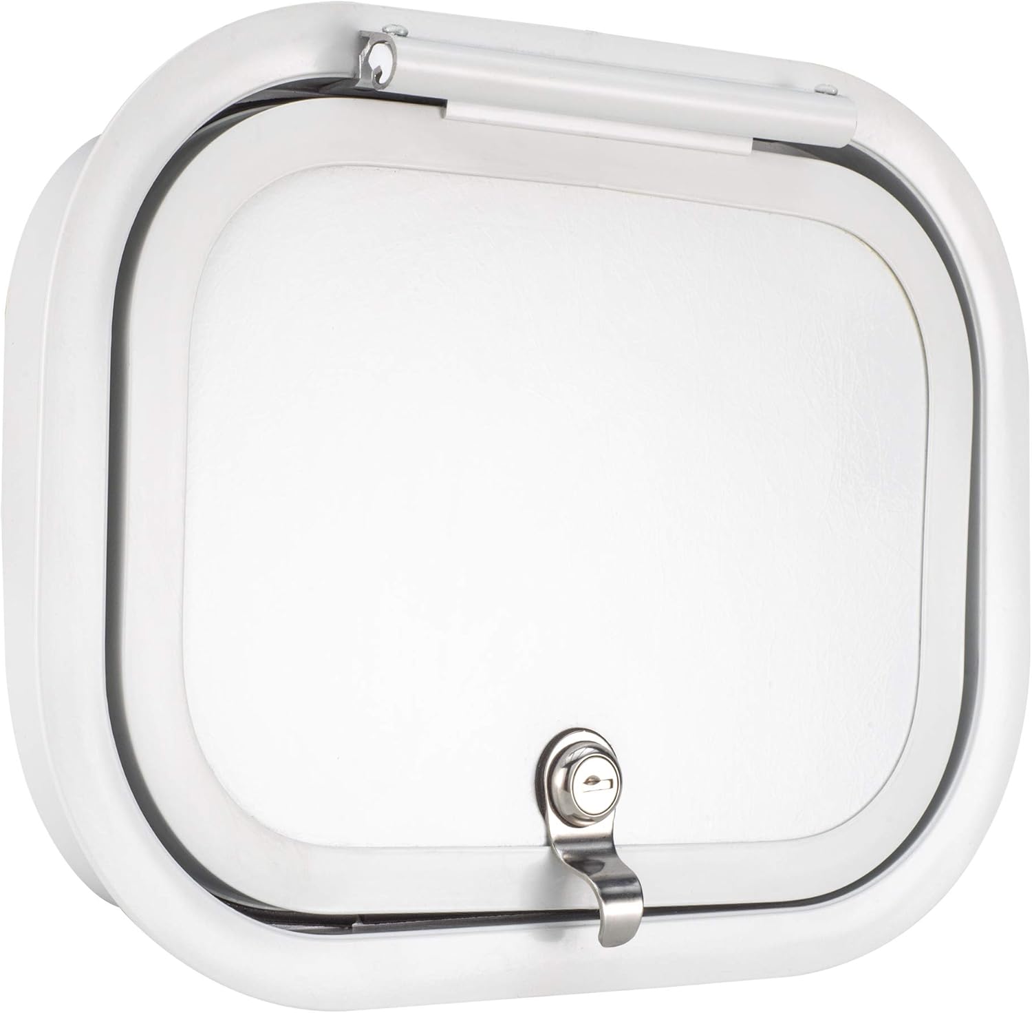 RecPro RV Baggage Door 12" Wide x 9" High with Rounded