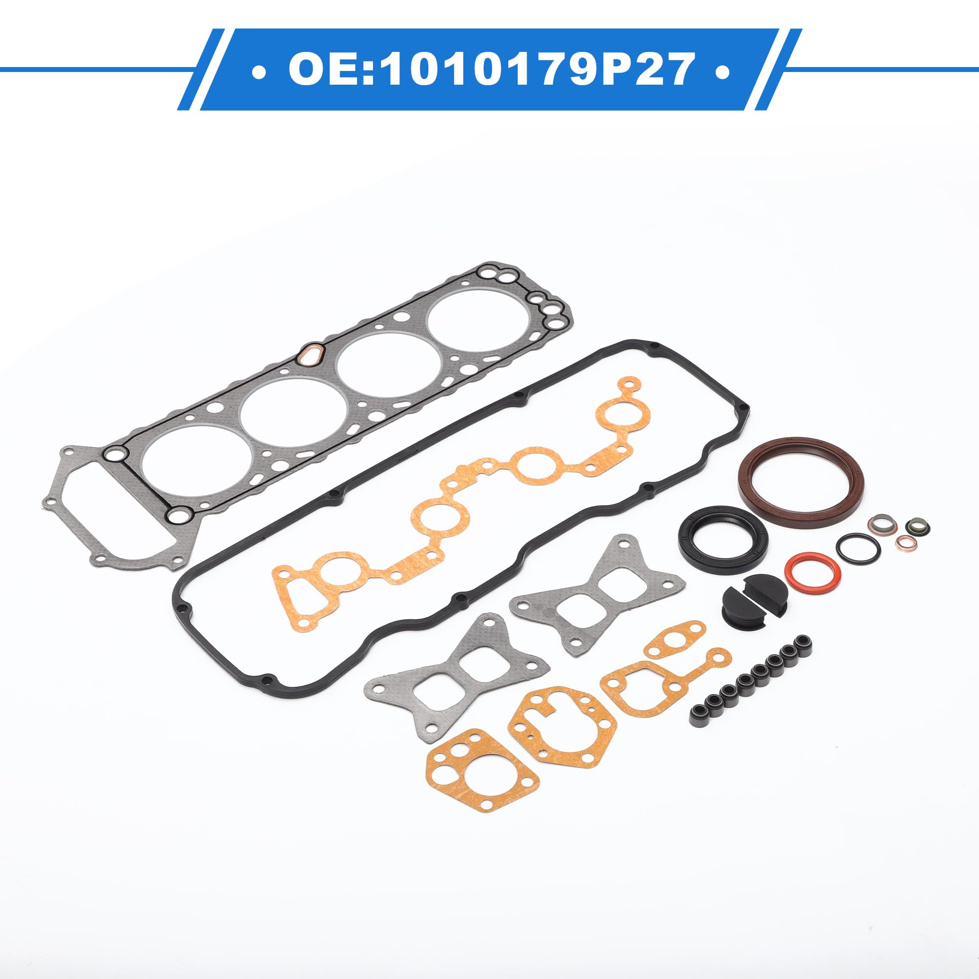 Juego De Juntas De Culata Para NISSAN NA20 1 Set | Material: Metal Y Caucho, OE: 1010179P27, Función: Resistencia Altas Temperaturas, Buena Elasticidad, Fácil Instalación