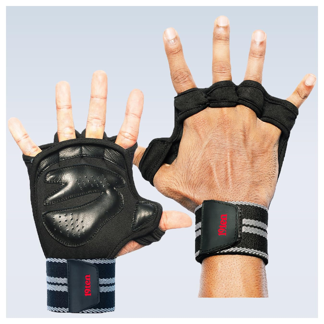 See full amazon price history chart for 19.ten Leather Unisex Grippy Palm Protector Gloves with Wrist Support for Gym Exercise Fitness Workout Power Lifting Training Gloves Zero Sweat (Fin Grips, Extra-Large) 19.ten Leather Unisex Grippy Palm Protector Gloves with Wrist Support for Gym Exercise Fitness Workout Power Lifting Training Gloves Zero Sweat (Fin Grips, Extra-Large) (B0CB4SVLCF) Amazon Price History, Amazon Price Tracker