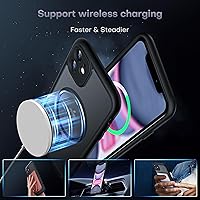 Vista 3 de TOCOL Funda magnética para iPhone 11, protección completa mejorada de la cámara, compatible con Magsafe, protección de grado militar, parachoques