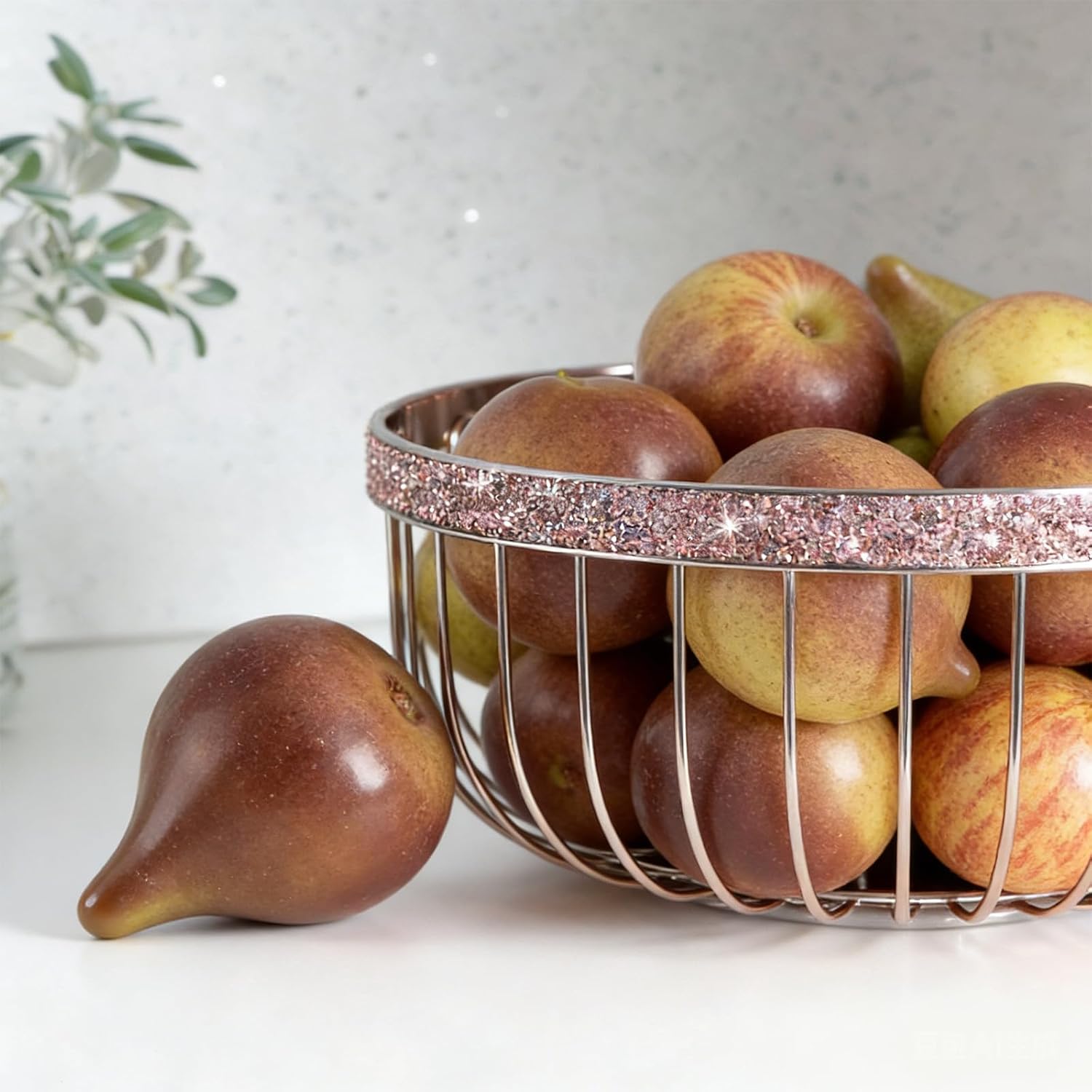 6 Pcs Artificial Figs, Realistic Fake Fig Fruit - Lifelike Foam Decorative Models for Home Kitchen Cabinet, Table Display, Vase & Bowl Filler, Photography Props, Supermarket Decor