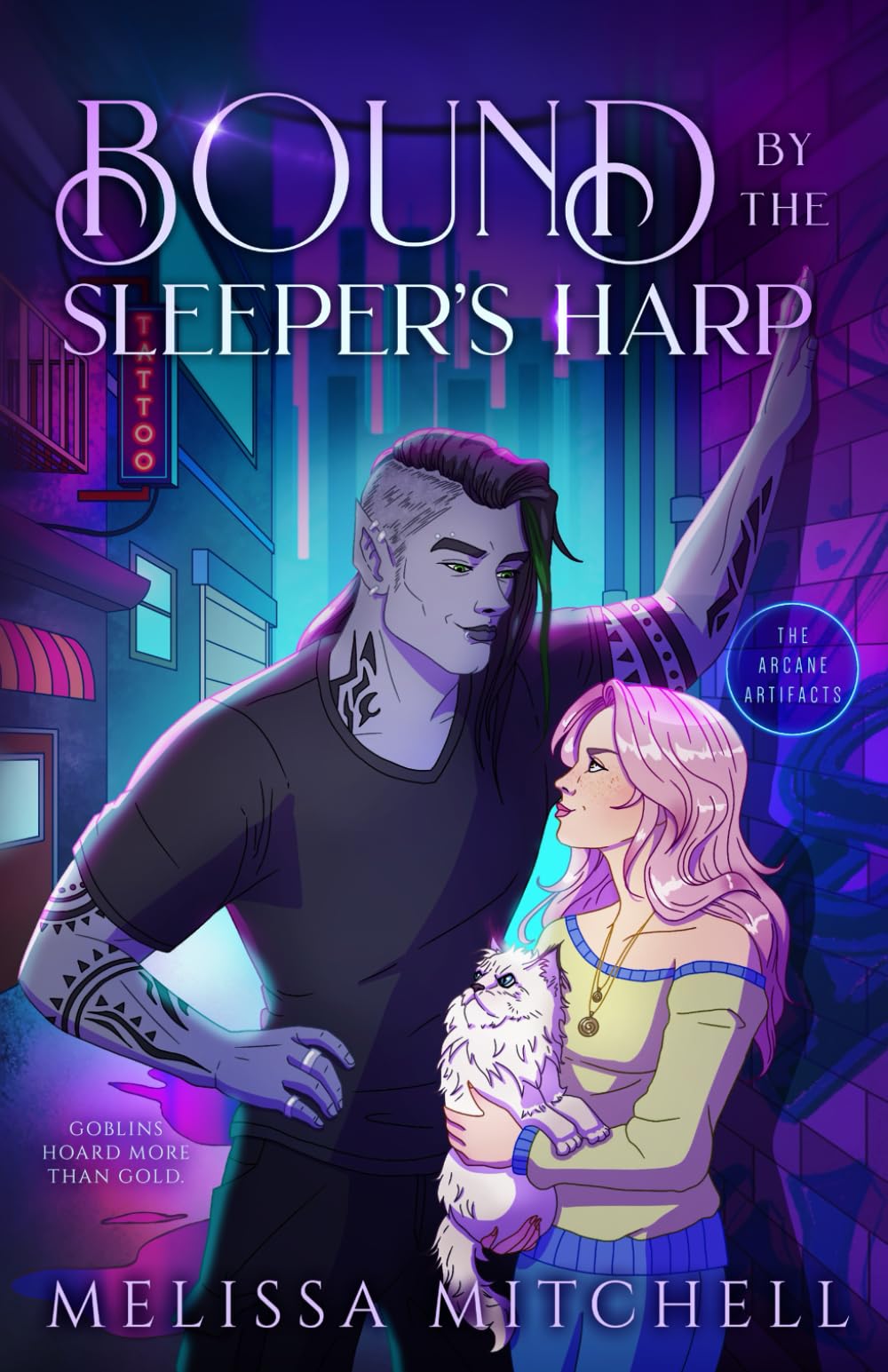 Bound by the Sleeper's Harp: A Spicy Urban Romantasy (The Arcane Artifacts)