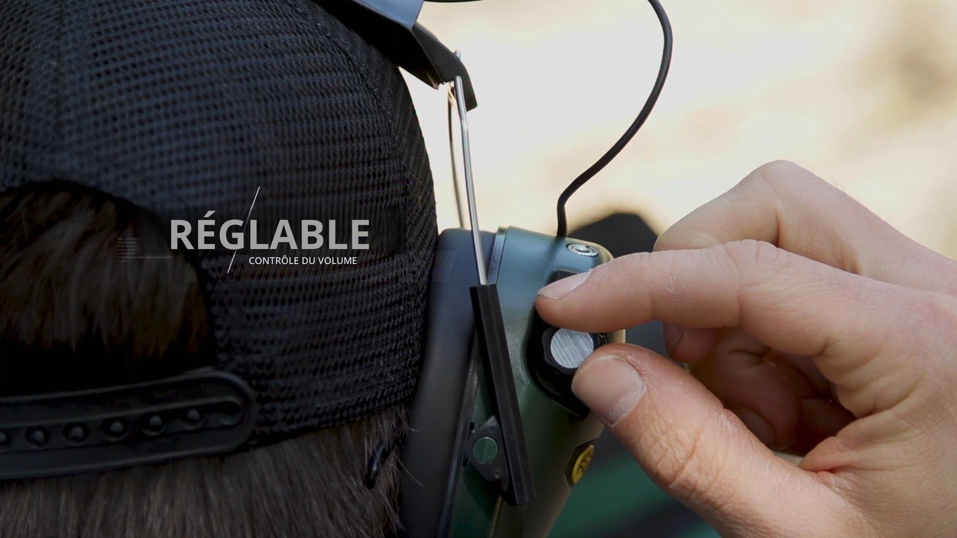 Caldwell Cache-oreilles électroniques E-Max à profil bas