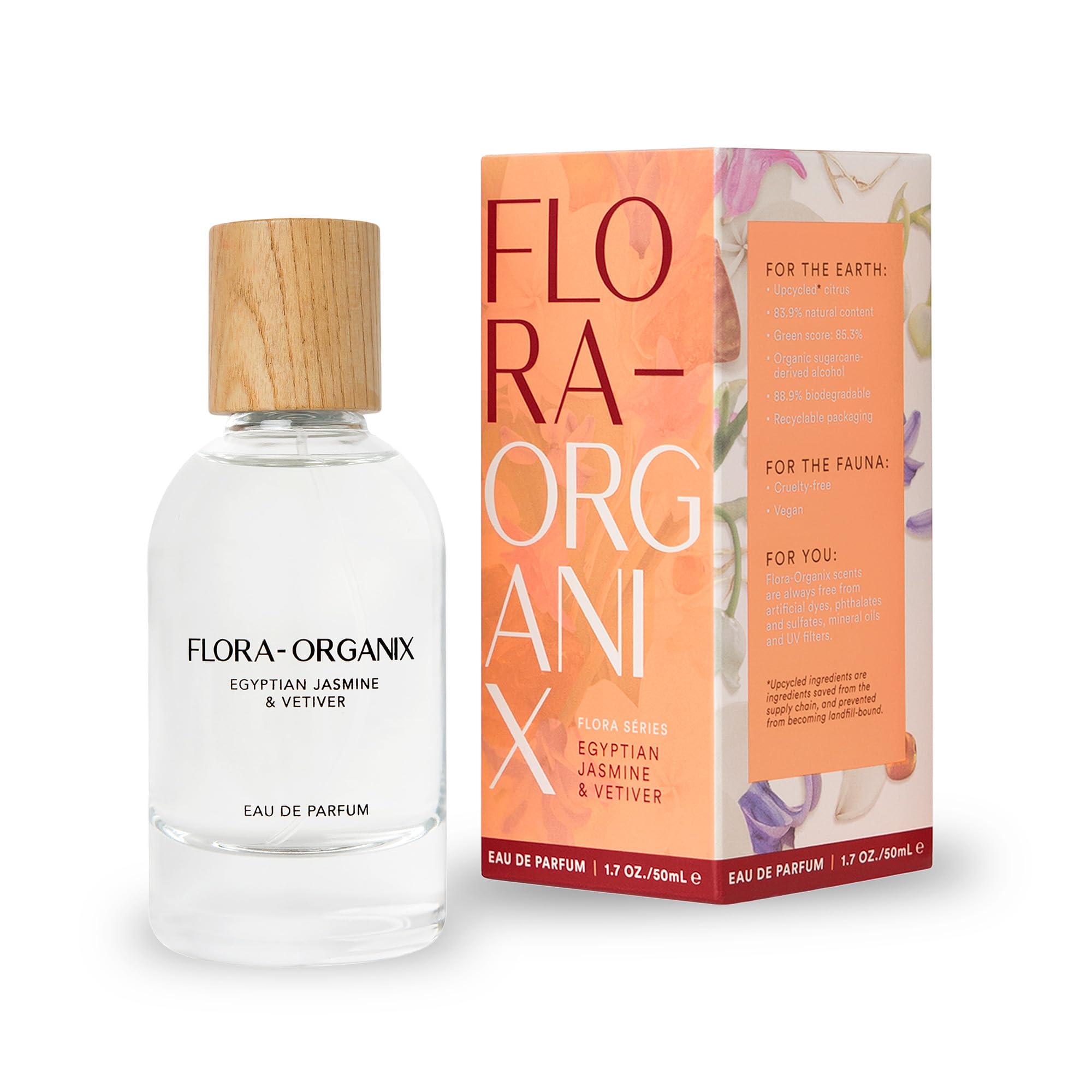 Amazon.com : Flora-Organix Egyptian Jasmine & Vetiver Eau de