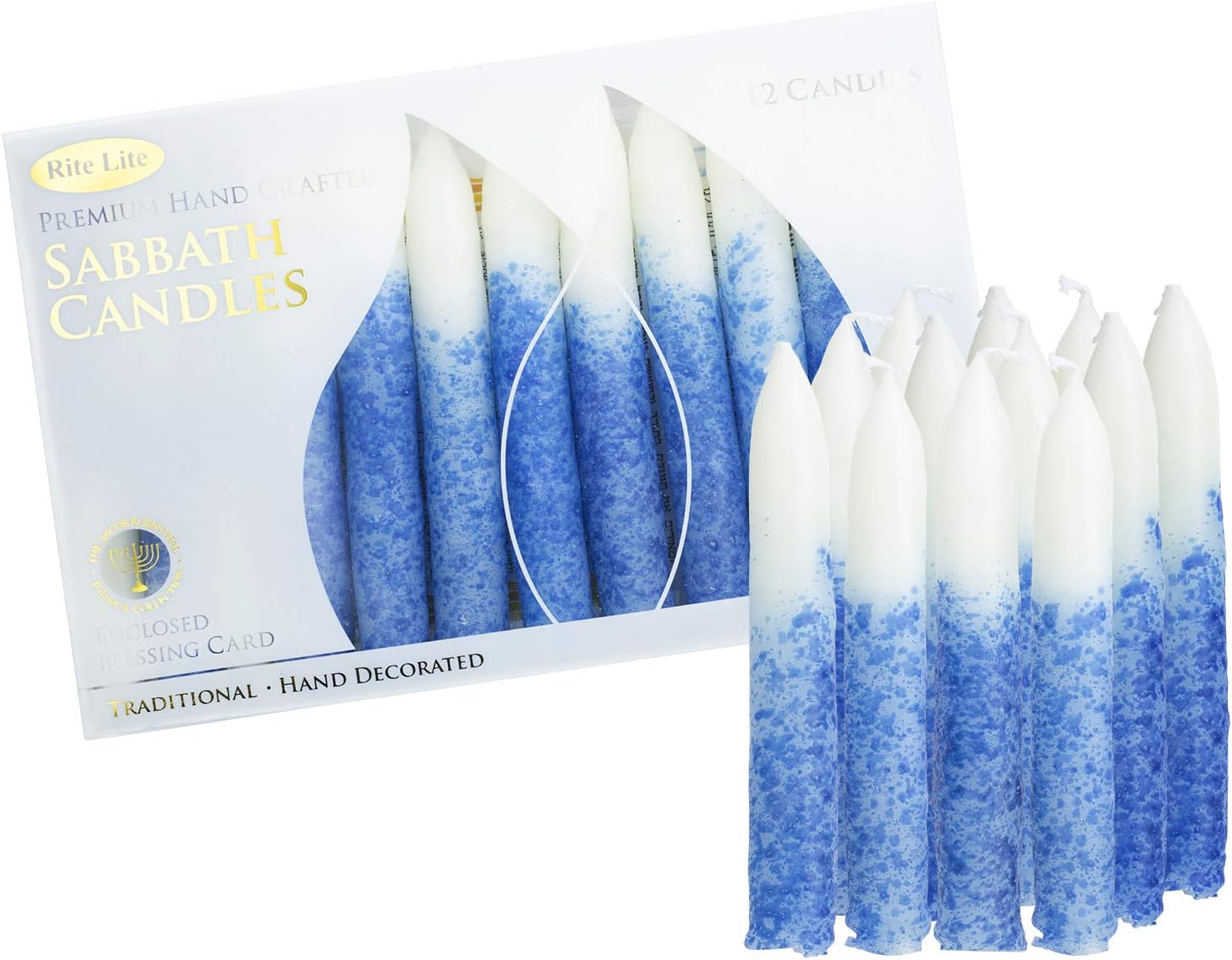 Rite Lite Shabbat Candles 12 Pack - Image 2