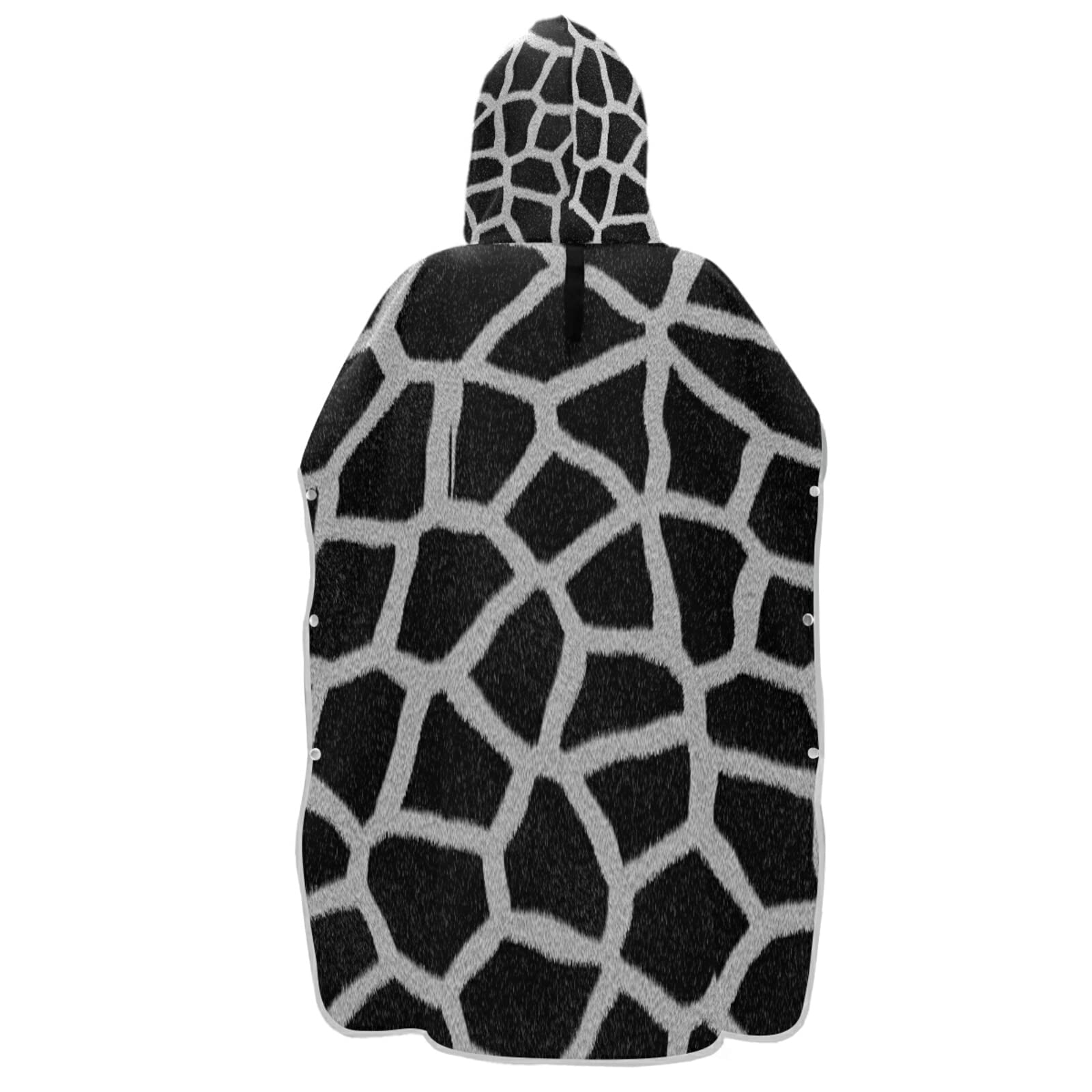 Accappatoio con cappuccio e tasca, ad asciugatura rapida, in microfibra, per bagno, spiaggia, all'aperto