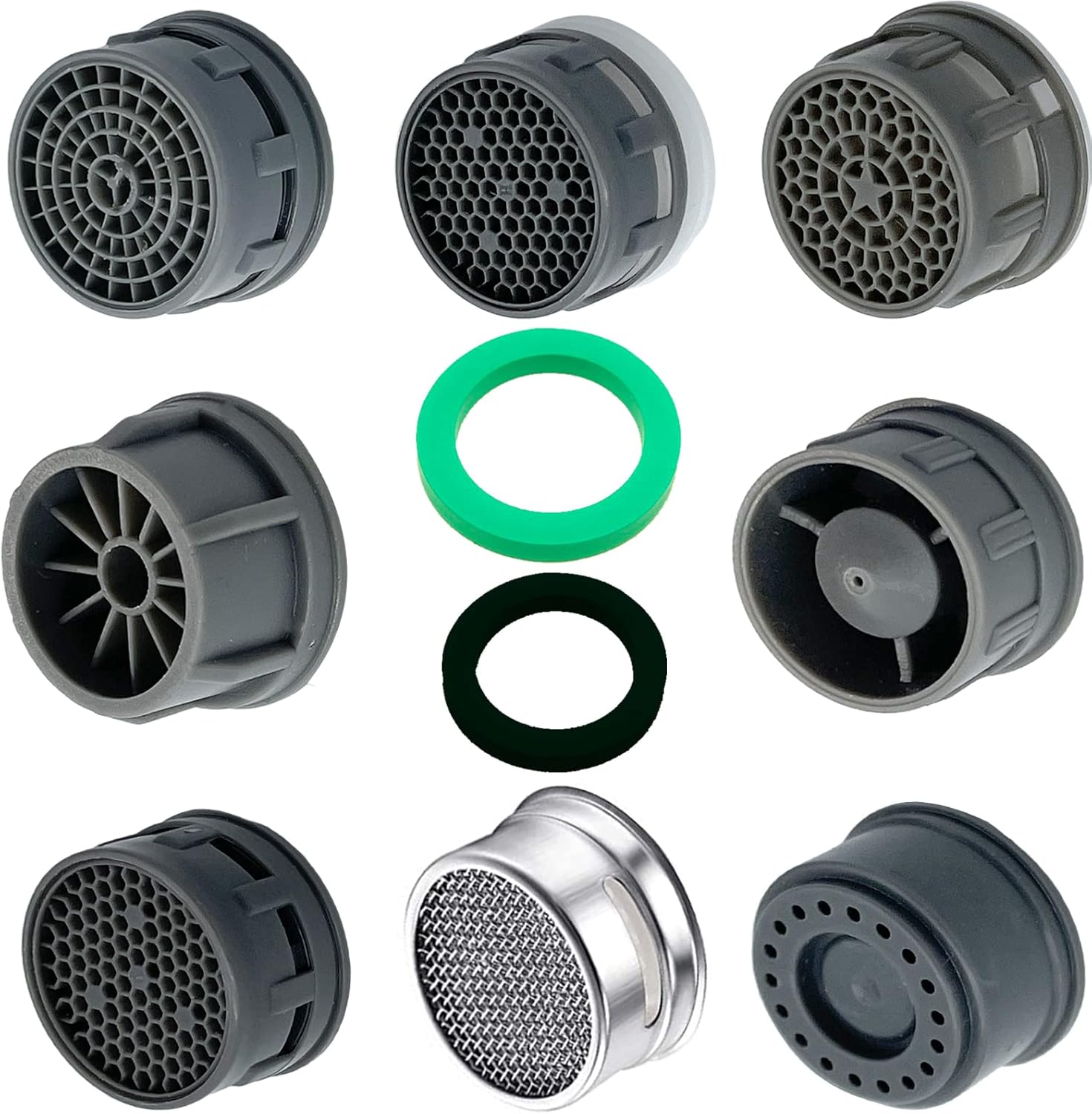 Faucet Aerator 2.2 GPM Plugin Restrictor Replacement Parts For Bathroom