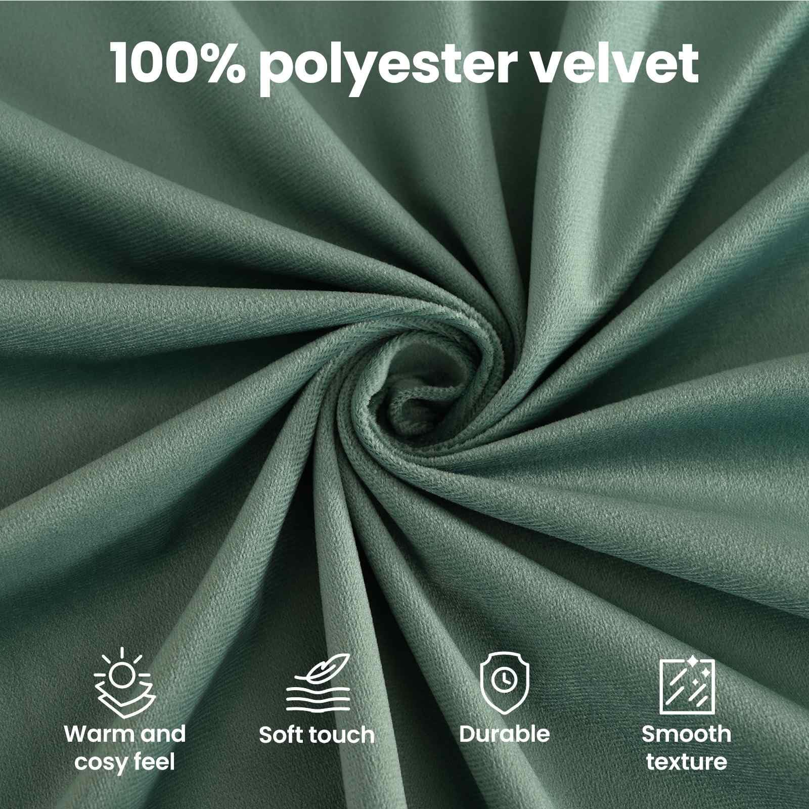 vidaXL Panchina imbottita con schienale verde mare 110 x 60 x 76 cm, Panchina in velluto moderno, comoda con imbottitura, pratica e minimalista per il tuo salotto