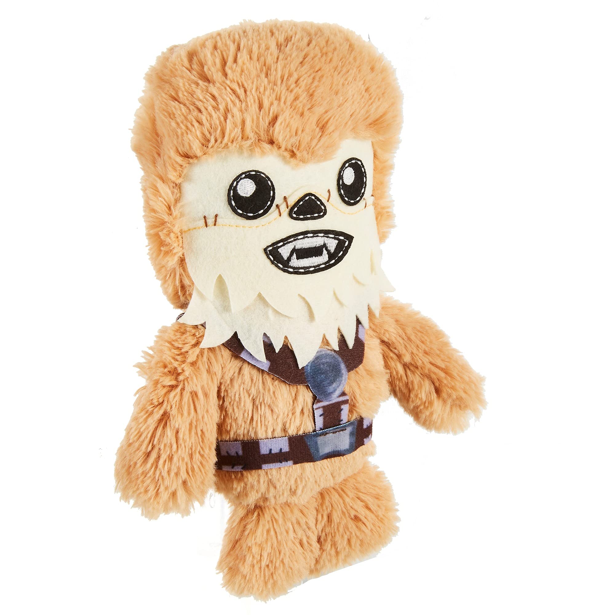 Star Wars Galaxy's Edge Wookiee Sound Plush Toy, 6 Inch Collectible, Squeeze For Sounds, Ages 3+
