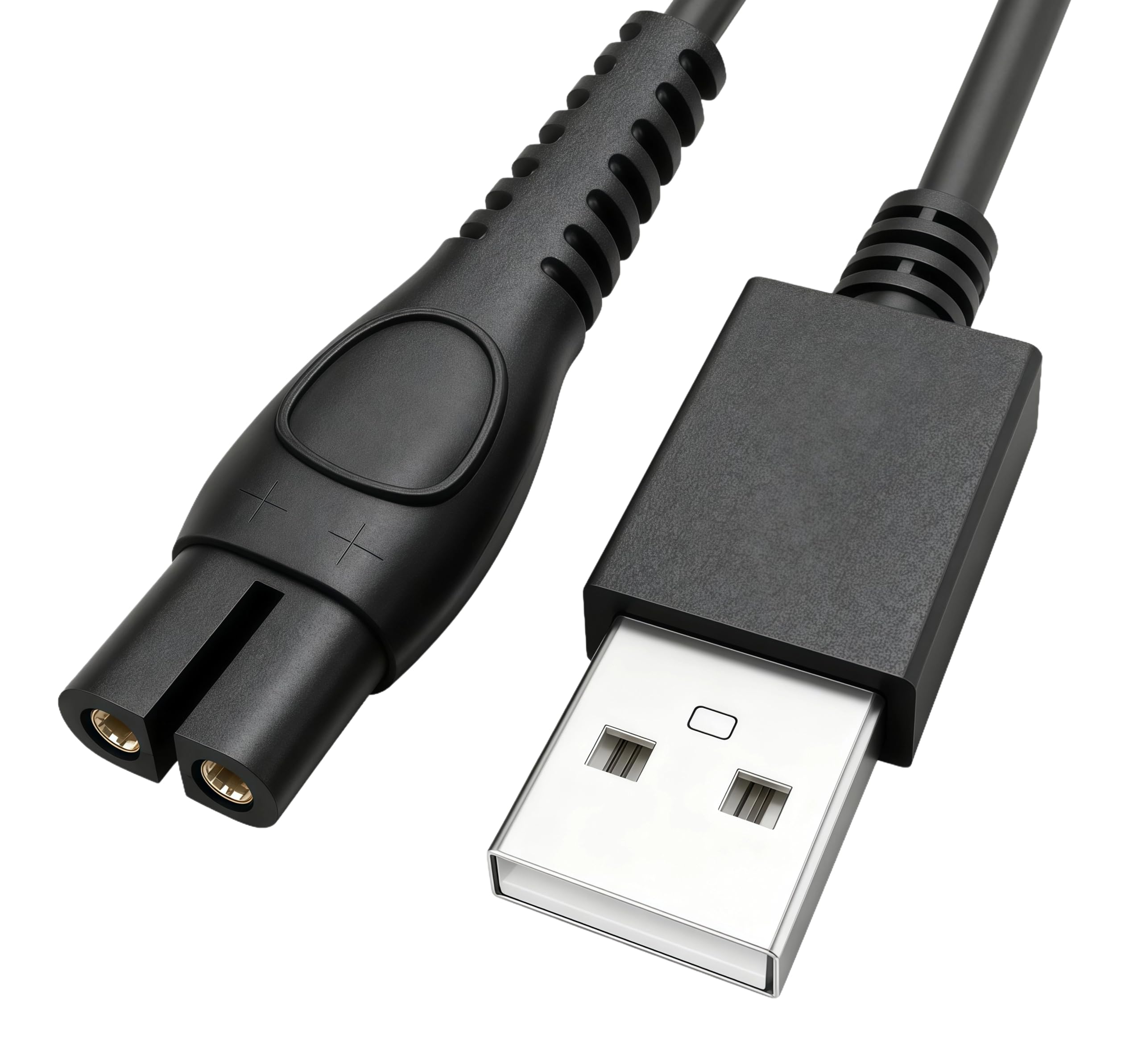 Ricambio Cavo USB 5V da 100 cm Caricabatterie per Rasoi Elettrici Philips MG5920, MG5940, MG5950, MG7920, MG7930, MG7940, MG9540, MG9550, MG3920