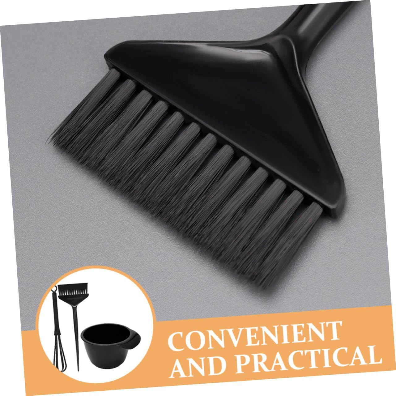 Hair Dye Bowls ，Hair Mixing Bowl Coloring Brush Stirring Rod Dyeing Tools Kit Salon Quality Diy Easy