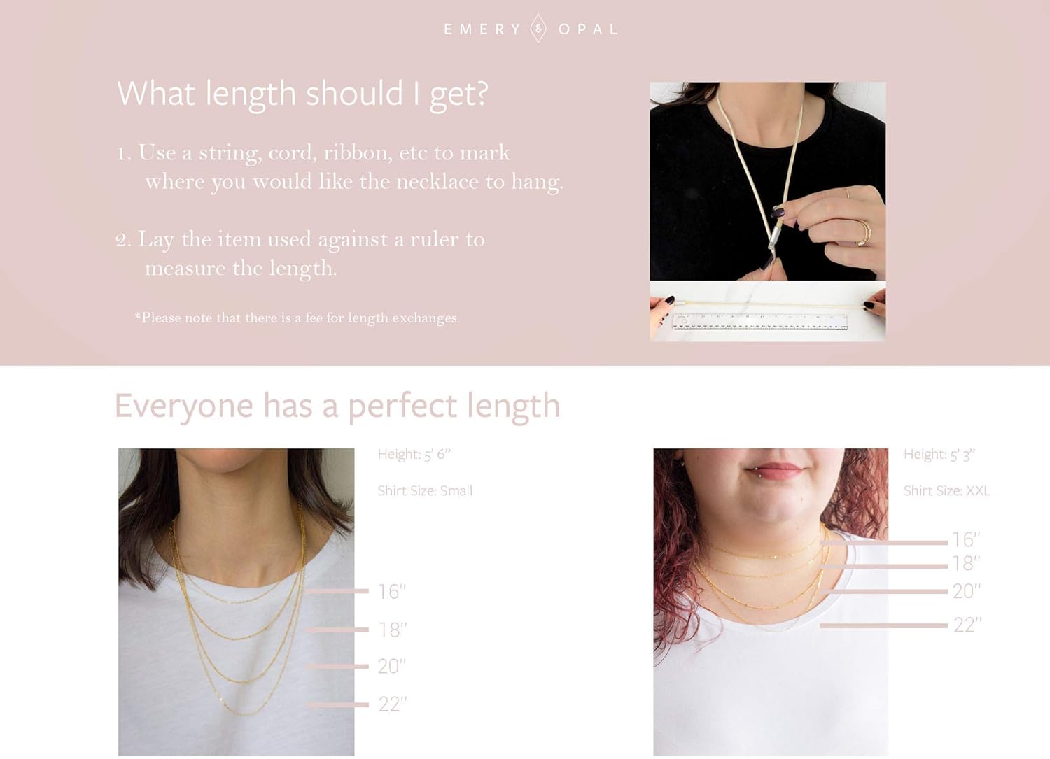 EMERY & OPAL Birth Flower Necklaces for Women, Birth Month Flower Necklace, Mom Necklace Personalized