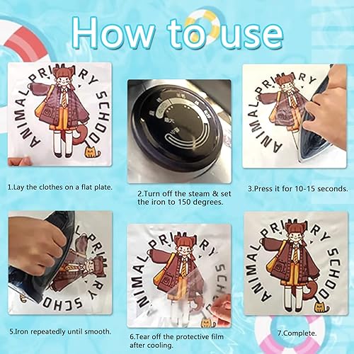 Miniatura 9 de 3 parches de verano para planchar para ropa, playa, transferencia de planchado, lindo flamenco, fruta, cactus, palma, tabla de surf, letras para