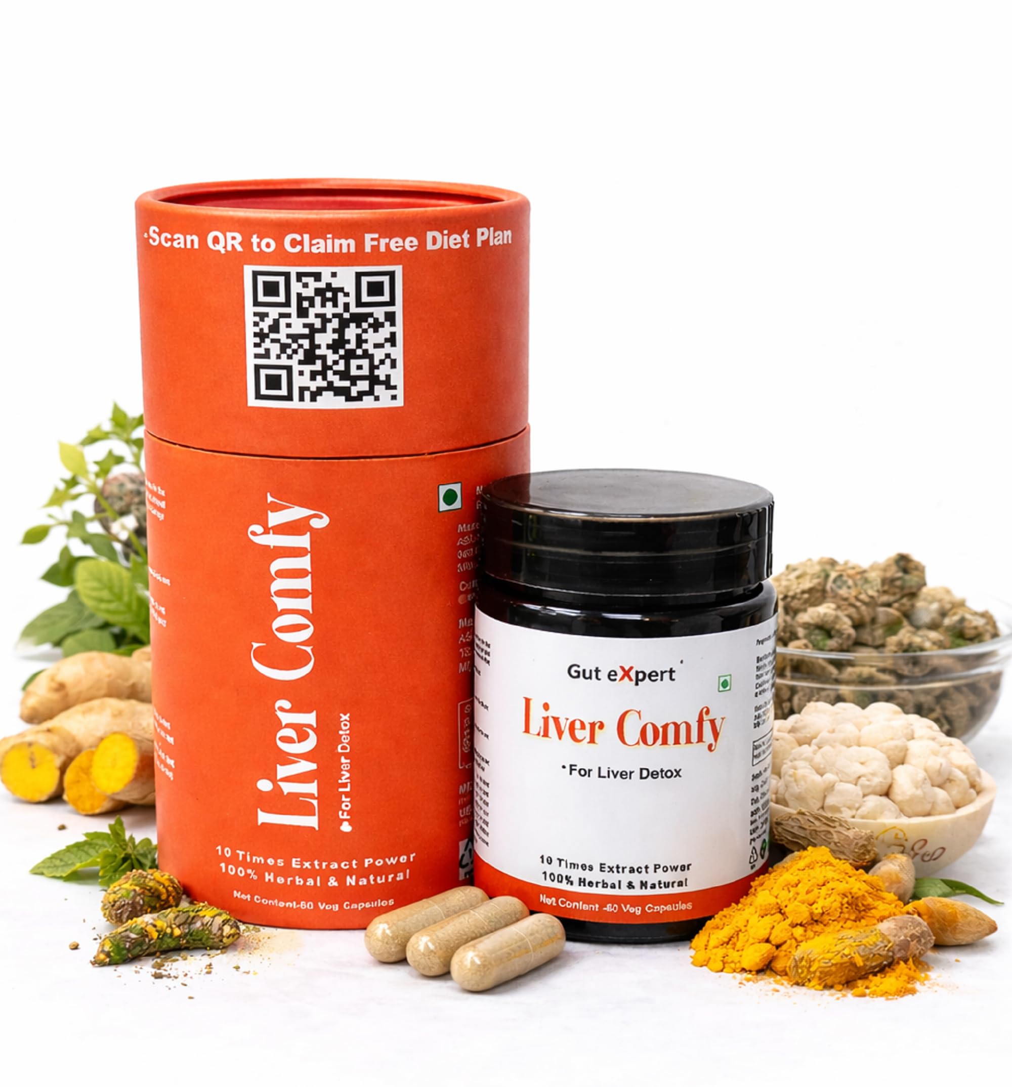 Loose Control | Ayurvedic Natural Ingredients | 10X extract power | Capsule Form For Convenience | Supports Digestive Health & Reduces Diarrhea | Helps With Ibs, Stomach Discomfort - 60 Capsules — Amazon image 8
