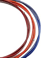 Vista 4 de PRO BAT - Manguera de línea de manguera de freno hidráulico trenzada de 70''/175cm para scooter GY6 chino, ATV, Dirt Bike, Go Kart, 10mm de extremos