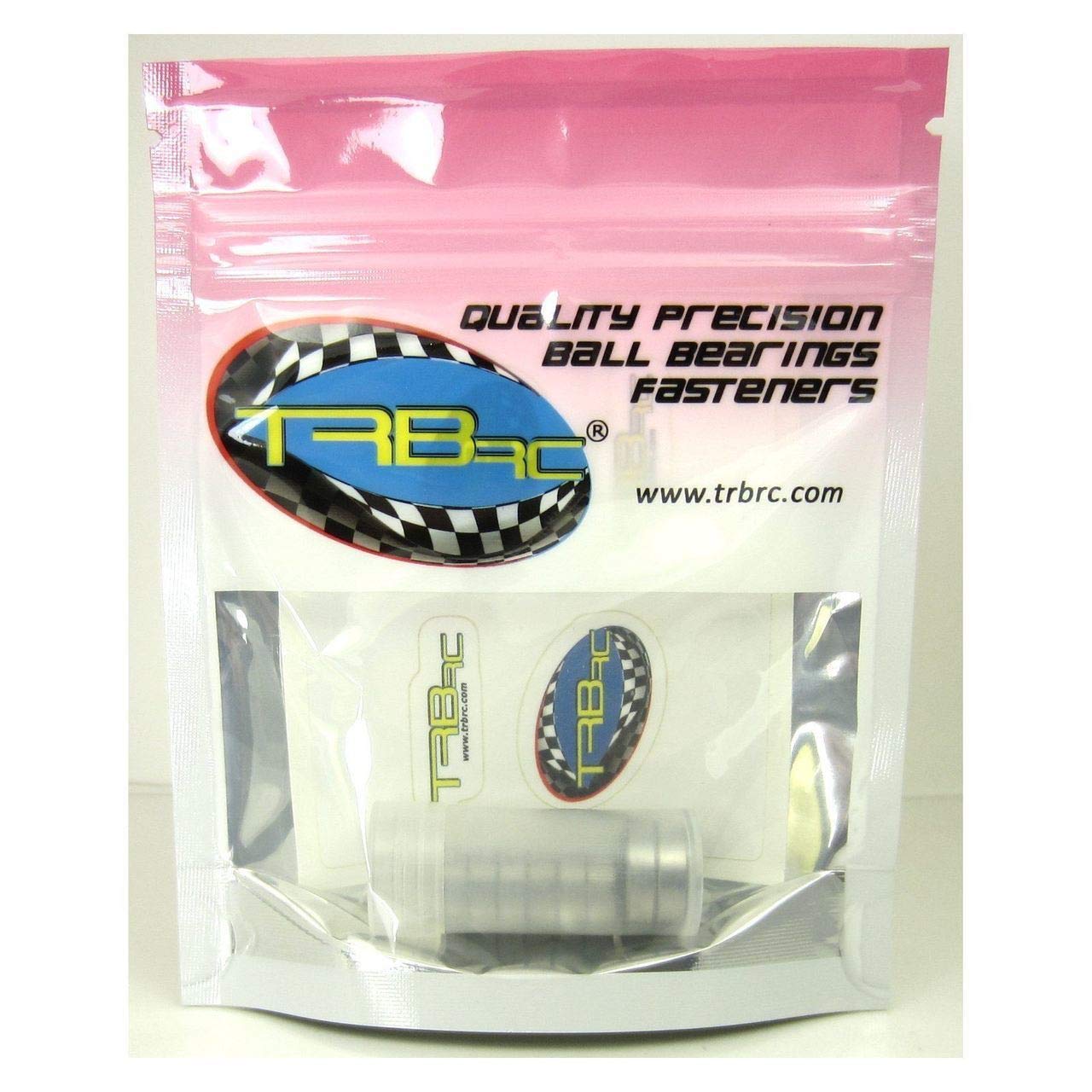 TRB RC Ball Bearings 5x11x4mm - 4 Pack For Traxxas, Axial, Arrma & More RC Cars - ABEC 3 With Rubber Seals