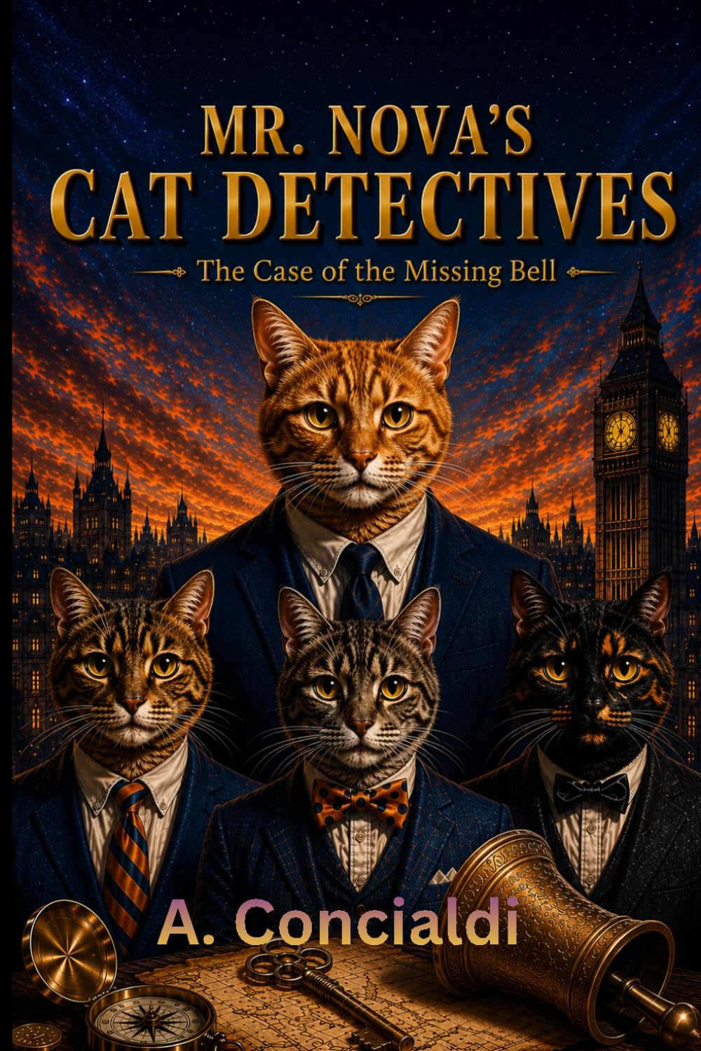 Mr. Nova's Cat Detectives: The Case of the Missing Bell
