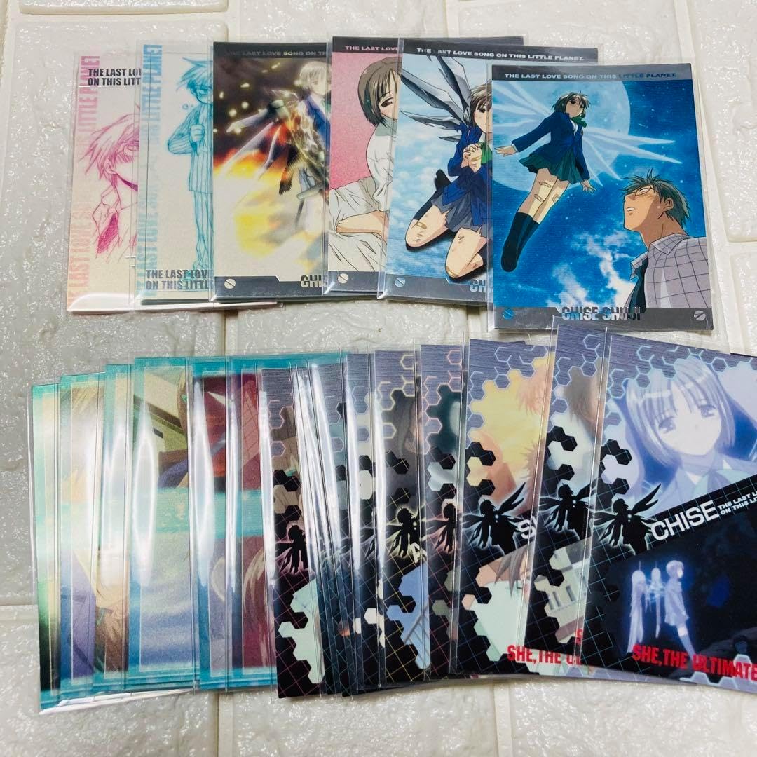 最終兵器彼女(アニメ版)トレーディングカード レア 最終 兵器 彼女