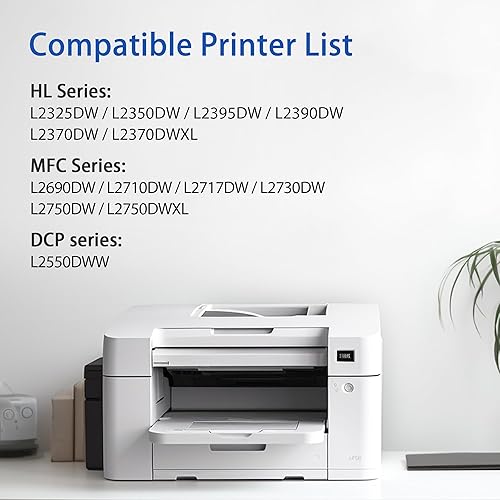 Vista 55 de 137 Cartucho de tóner de repuesto para Canon 137 CRG137 9435B001AA para usar con impresora ImageClass D570 LBP151dw MF216n MF236n MF232W MF227dw