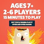 Throw Throw Burrito by Exploding Kittens - 2-6 Players - Ages 7+ - 15 Minutes to Play - Dodgeball Card Game - Party Game, Family Game Night, Kid and Adult Card Game