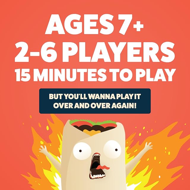 Foto 8 de 8 de Exploding Kittens Throw Throw Burrito: by, 2-6 Players, 7+ Fast Card Game