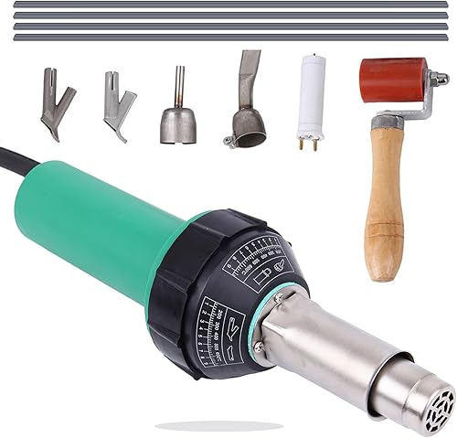 Samger - Pistola de calefacción de aire caliente de 1500 W 110 V, kit de soldador de antorcha de aire caliente de plástico de mano, kit de soldadura