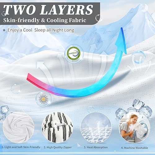 Miniatura 6 de Almohada de apoyo para el cuello, almohada cervical de espuma viscoelástica, dispositivo de tracción cervical, almohada cervical para dormir de