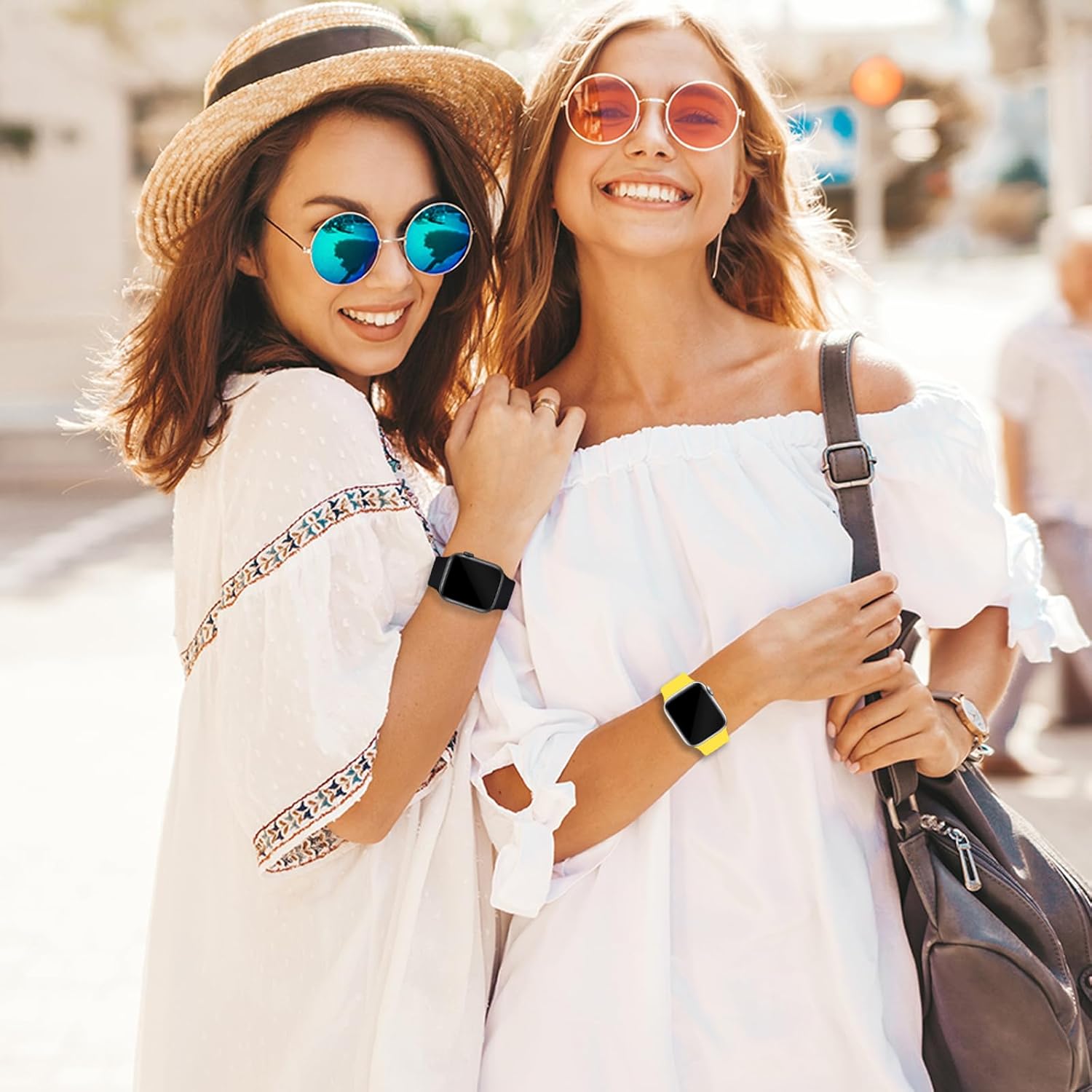 15 Pack Sport Band Compatible with Apple Watch Bands for Women Men 40mm 41mm 38mm 46mm 45mm 44mm 42mm 49mm,iWatch bands with Storage Organizer for iWatch Series 10 9 8 7 6 5 4 3 2 SE Ultra