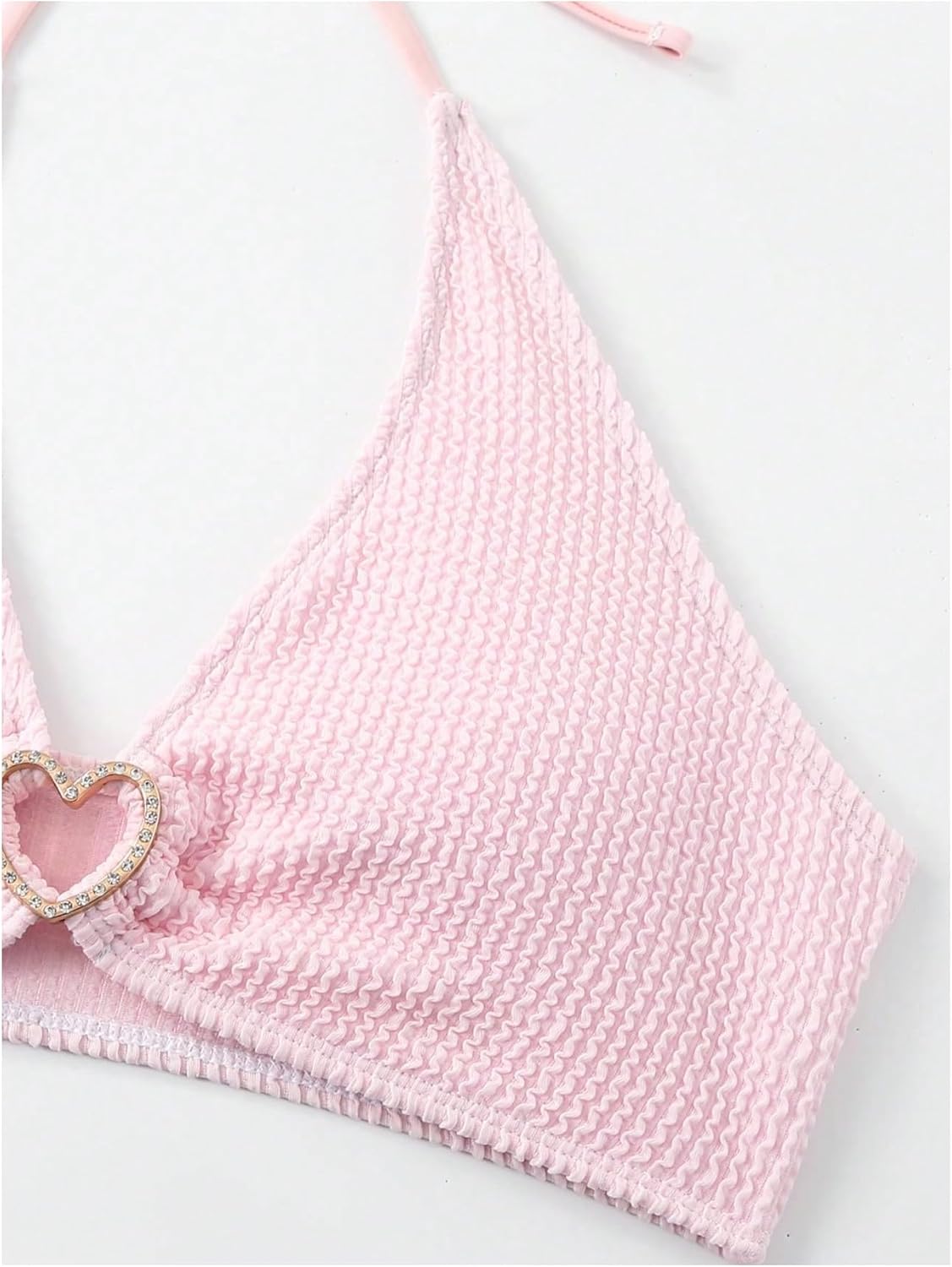 SOLY HUX Women's Cute Bikinis Sets Halter Tie Up Bikini Top High Cut Bottom Summer Bathing Suits Swimwear - Image 4