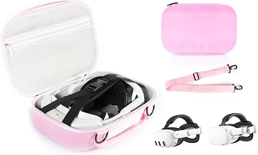 CaseSack Case compatible with Meta Quest 3 and Meta Quest 2, Organizing travel case for VR Headset, controller and accesso...