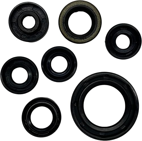 Juego completo de sellos de aceite de motor DCR para Suzuki LTZ400 Quadsport Z400 2003-2014