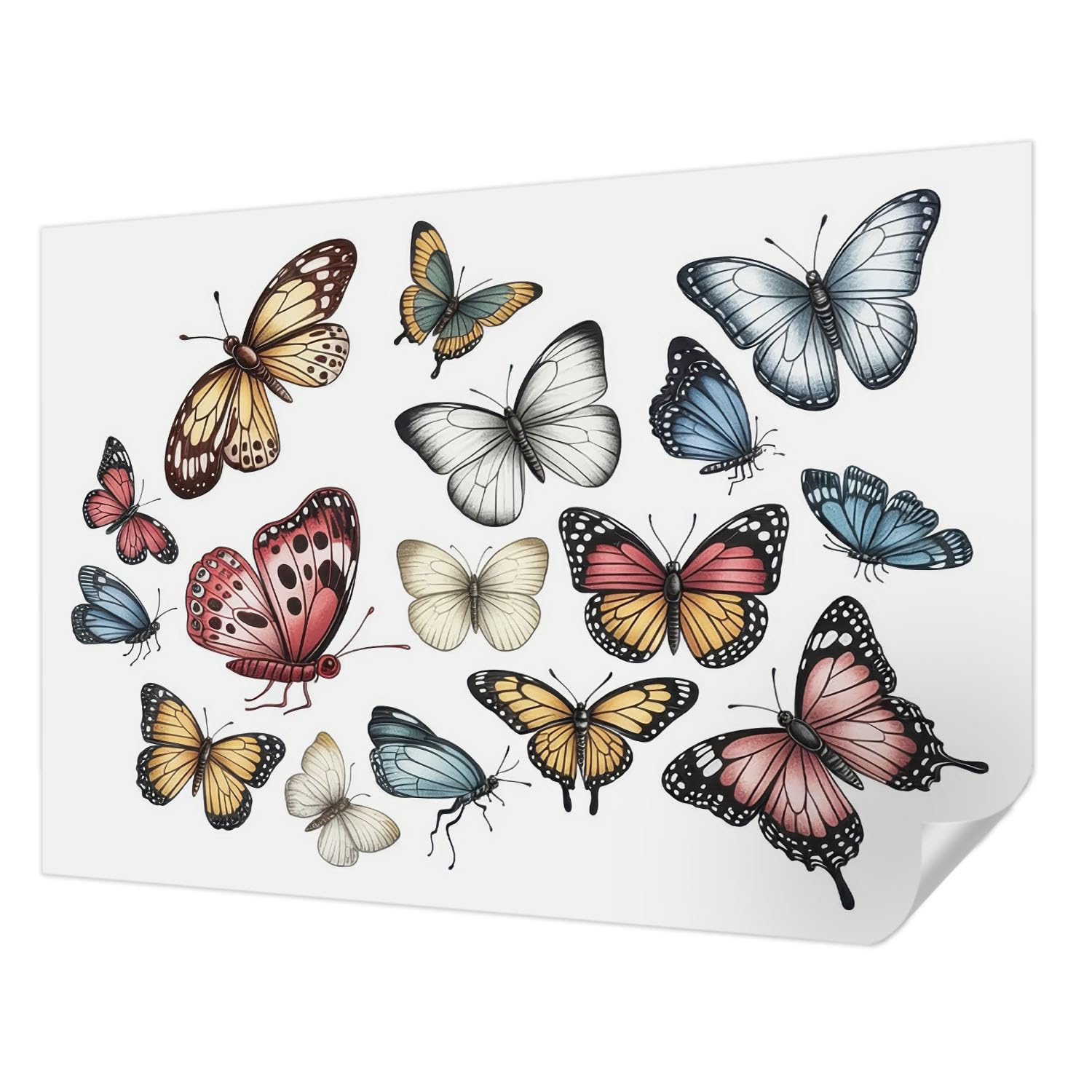 Décor mural adhésif résistant aux taches 208x146 cm Tulup