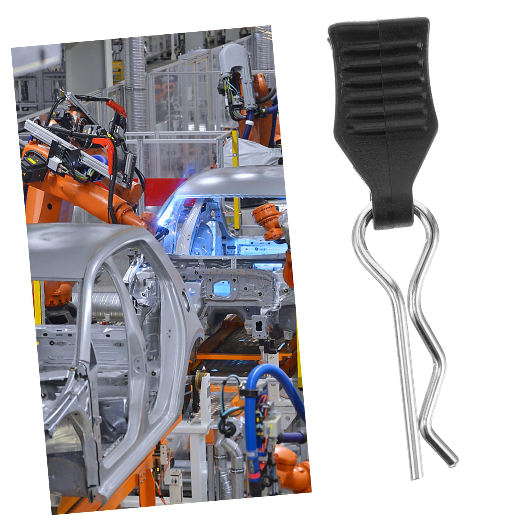 MOLUCKFU 20pcs Car Body Clips Pull Handles r Pins Secure Attachment for Car Parts