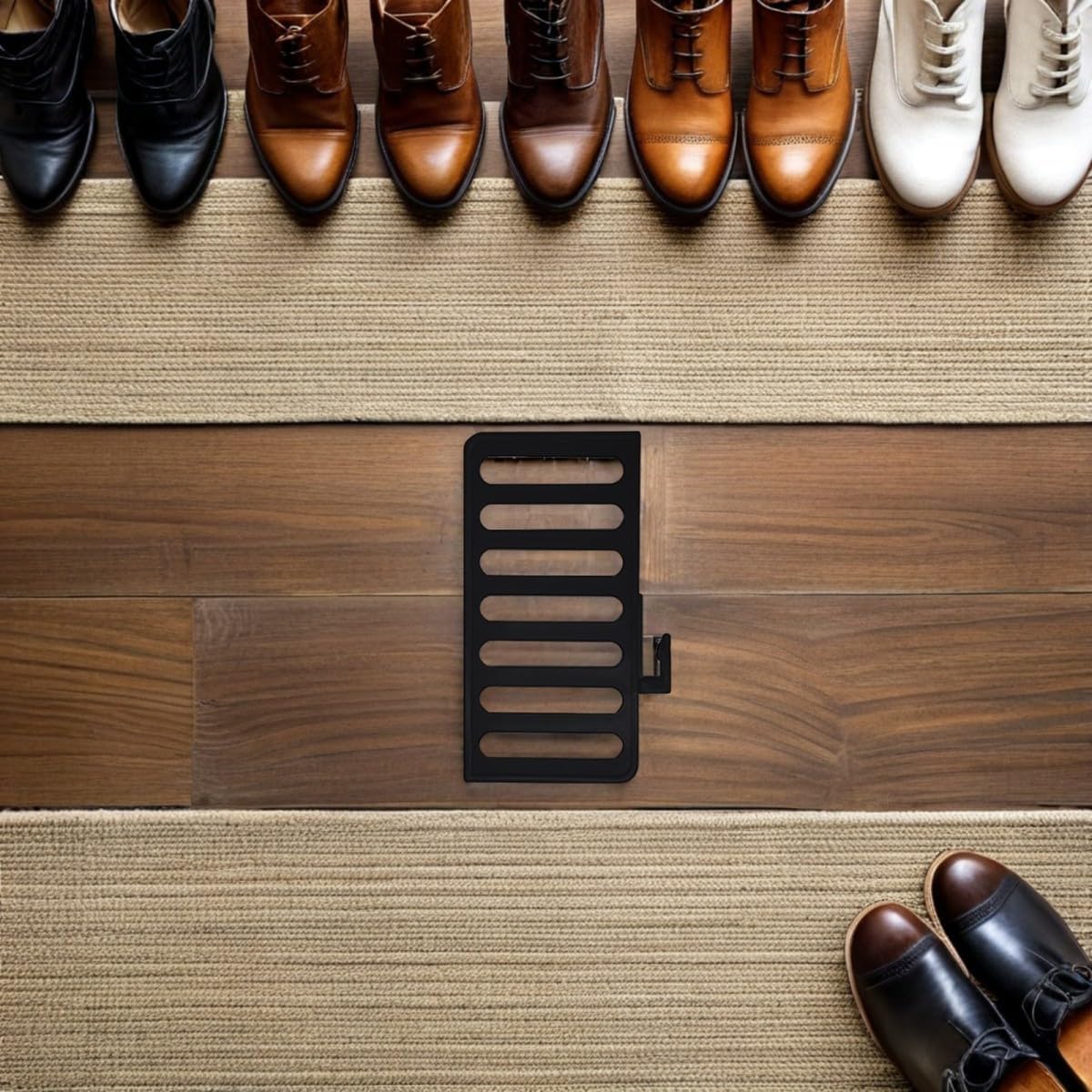 8pcs Anti-tip Shoe Shelf Dividers Made of Sturdy Plastic, 164x83mm Size, Wear Resistant Shoe Cabinet Accessories for Closet Storage and Entryway Organization