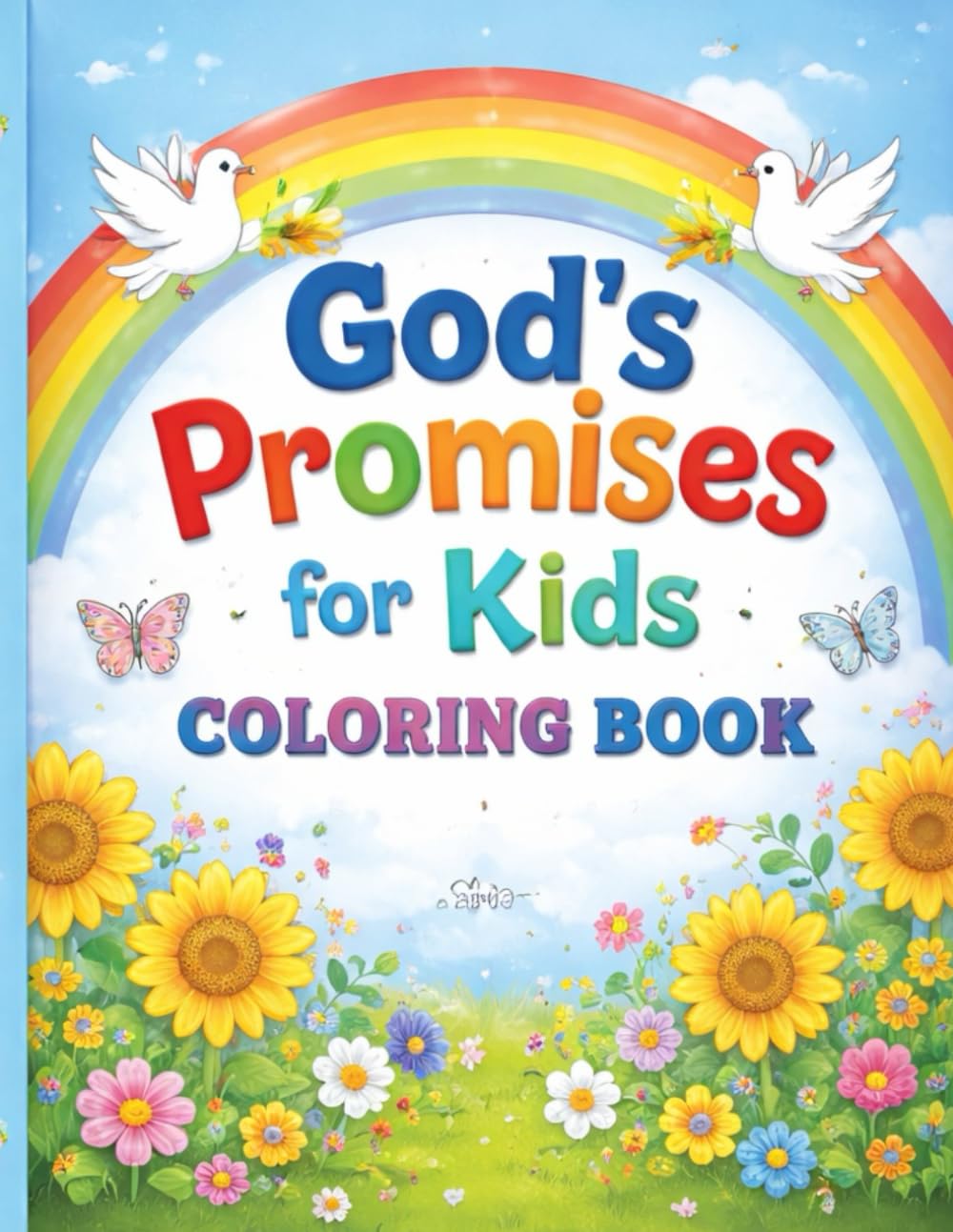 God's Promises for Kids Coloring Book: A Faith-Filled Coloring Adventure