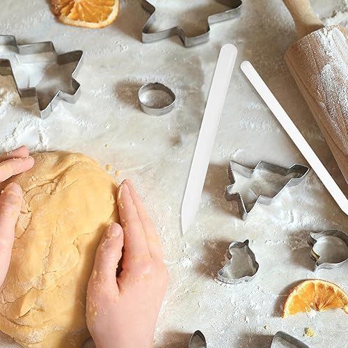 Miniatura 5 de HEMOTON Herramientas de modelado de fondant, herramientas de decoración de pasteles de fondant, herramientas de plástico para esculpir fondant,