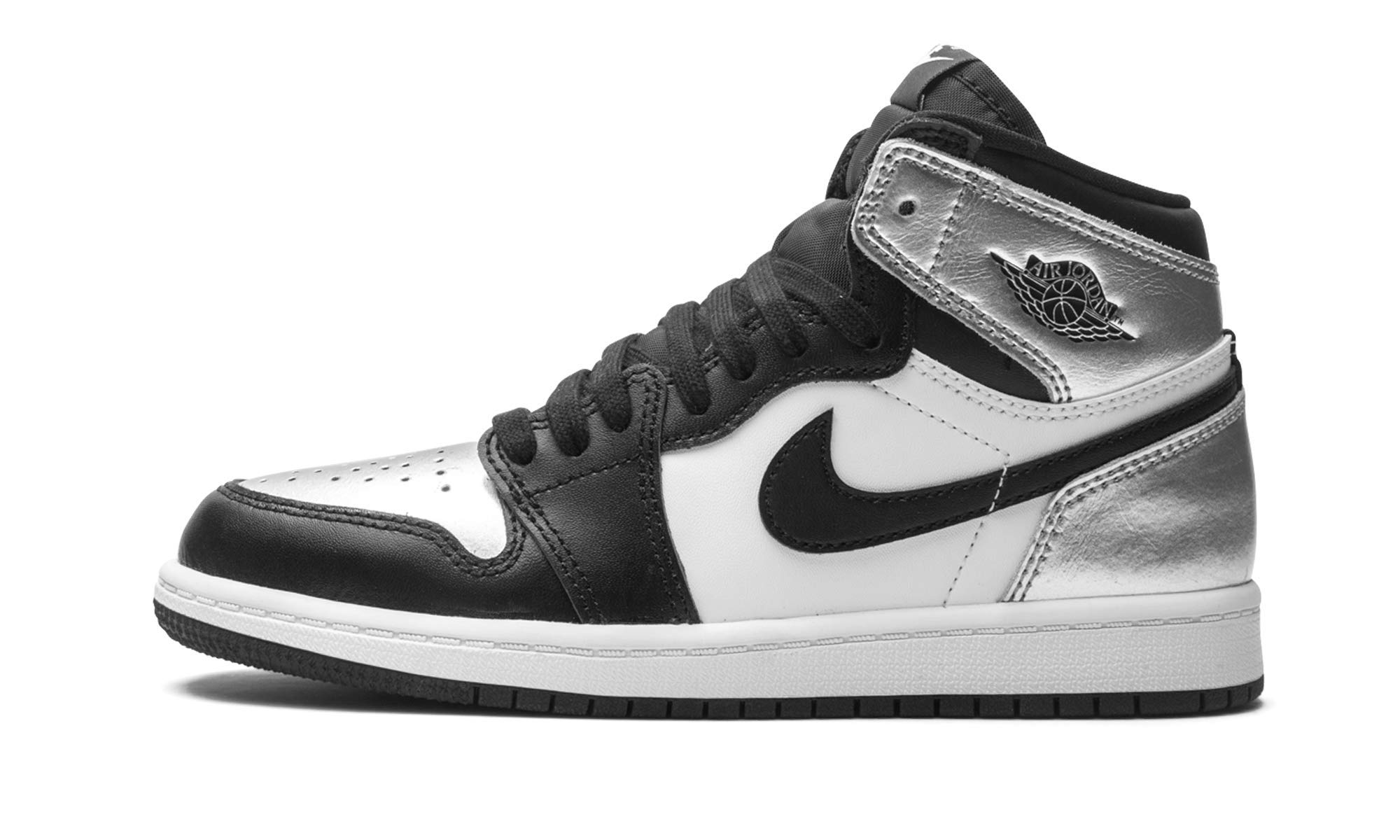 preschool jordan 1 silver toe