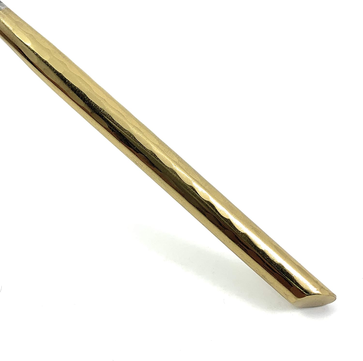 Golden Cut Hammered Dinner Knives set of 6