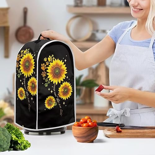 Miniatura 9 de AFPANQZ Funda para licuadora con estampado de café, para el hogar, electrodomésticos de cocina, protección duradera, lavable, para batidora o