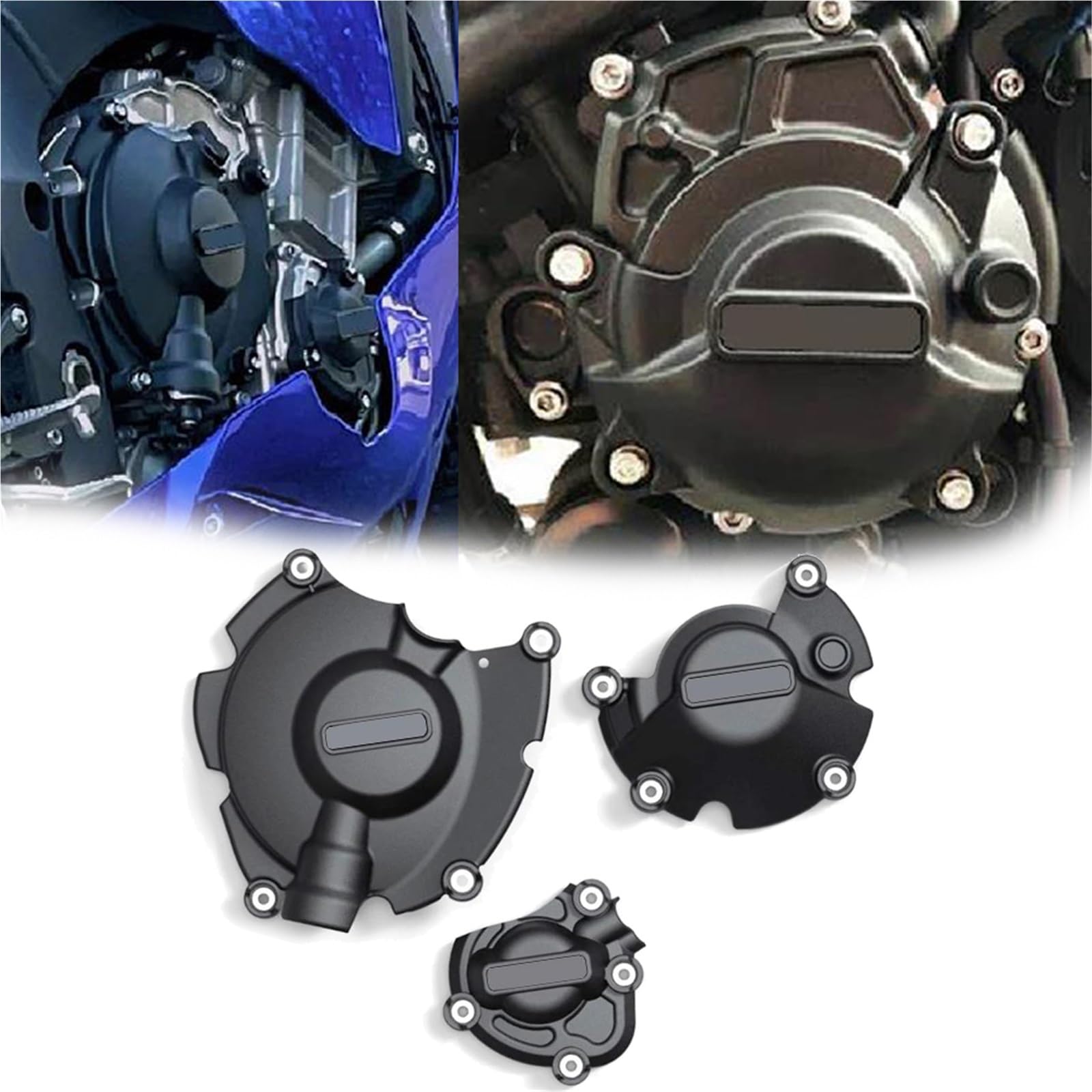 Kits de protection moteur YZF R1 ABS coques de carter antichoc 2015-2024