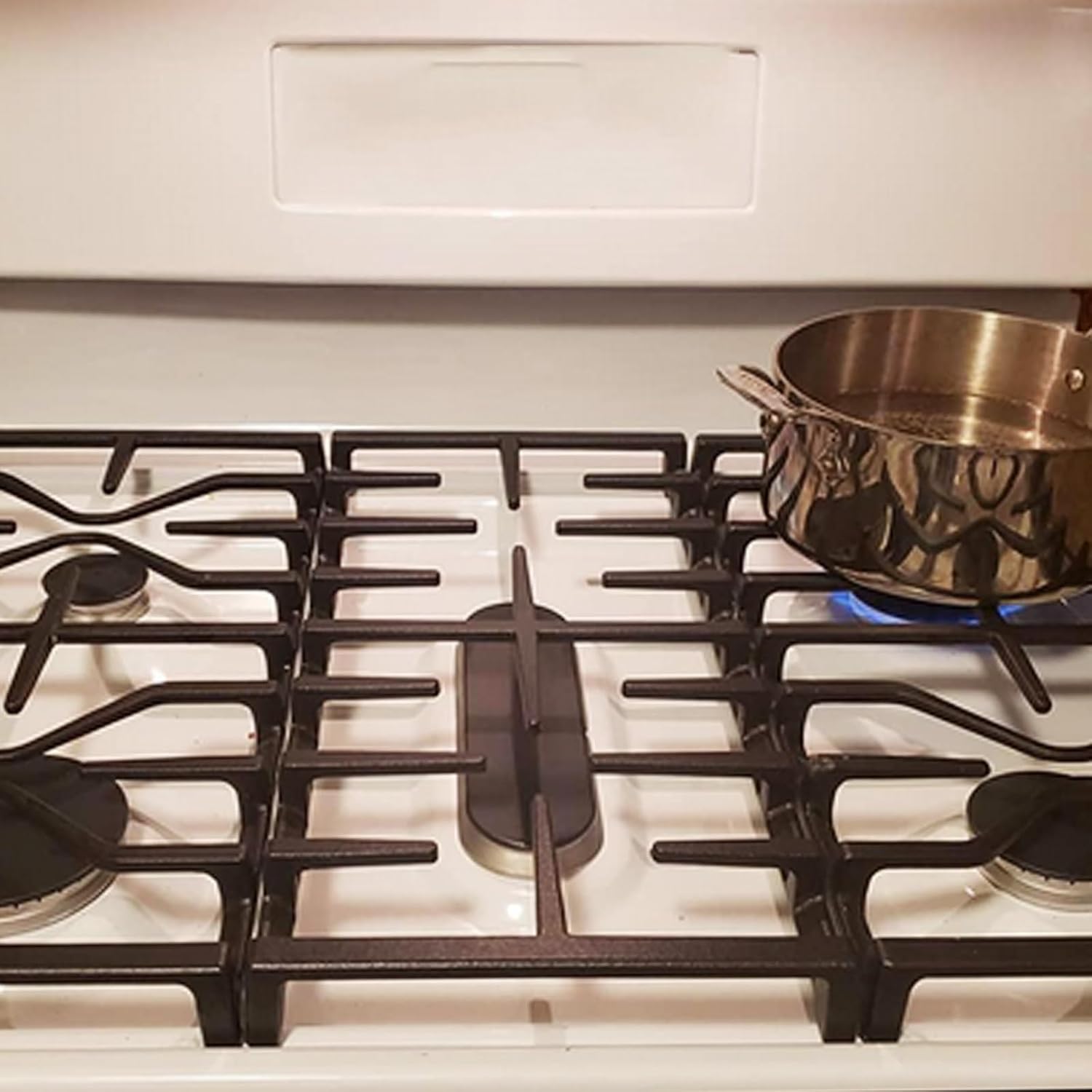 WB31X27150 Stove Grate Replacement Parts for GE Gas Stove JGBS66REKSS JGBS61RPSS PGB935YPFS, JXGRATE1 WB31X24737 General Electric Gas Range Burner Grate, Stove Surface Top Center Grate