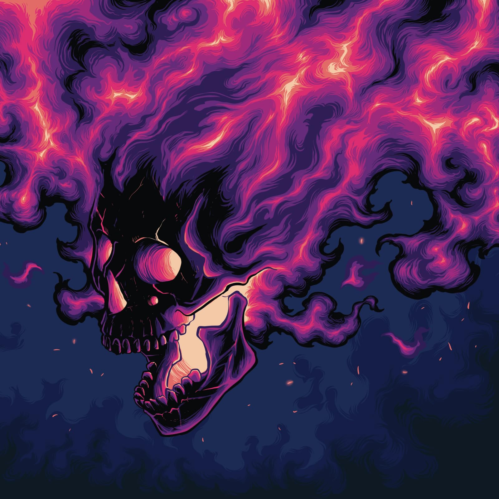 SteelSeries QcK Gaming Mouse Pad Limited Edition Artist Collaboration Titik Noda Non-Slip Rubber Base Peak Tracking and Stability — view 3