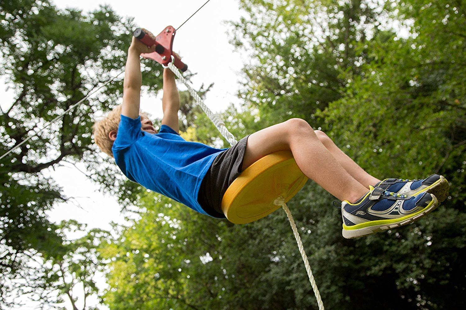 Amazon Com Happybuy 80 100ft Zip Line Kit Kids Adult Zip Line Trolley Slackers Zip Lines With Seat And Handle Heart Shaped Trolley For Backyard Entertainment Yellow 80ft Toys Games Amazon Com Happybuy 80 100ft Zip Line Kit Kids Adult Zip Line Trolley Slackers Zip Lines With Seat And Handle Heart Shaped Trolley For Backyard Entertainment Yellow 80ft Toys Games