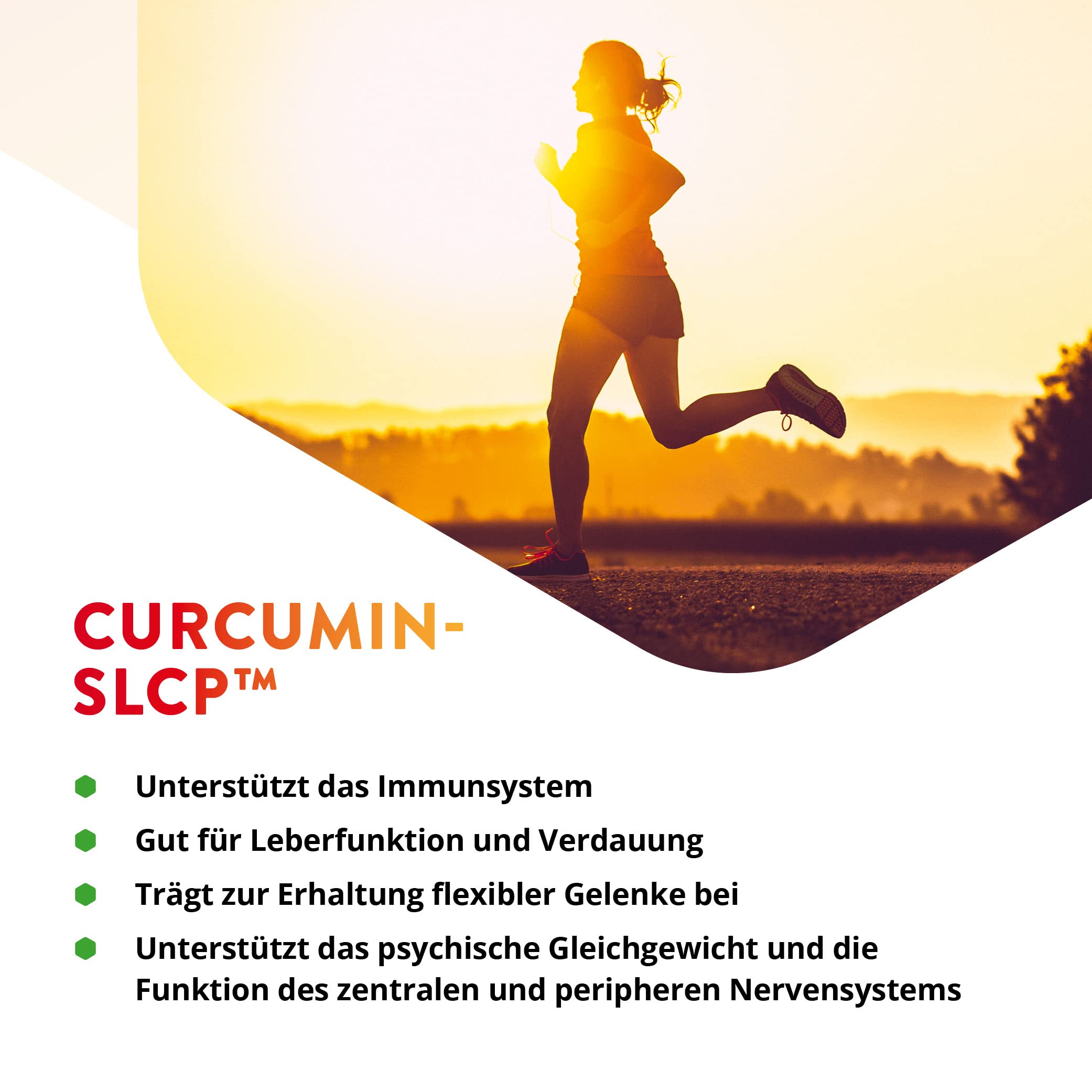 Vitals Curcumin SLCP - 120 Kapseln, vegan. Mit Solid Lipid Curcumin Particles (SLCP) für optimale Bioverfügbarkeit. Wissenschaftlich belegt und Entzündungshemmung.